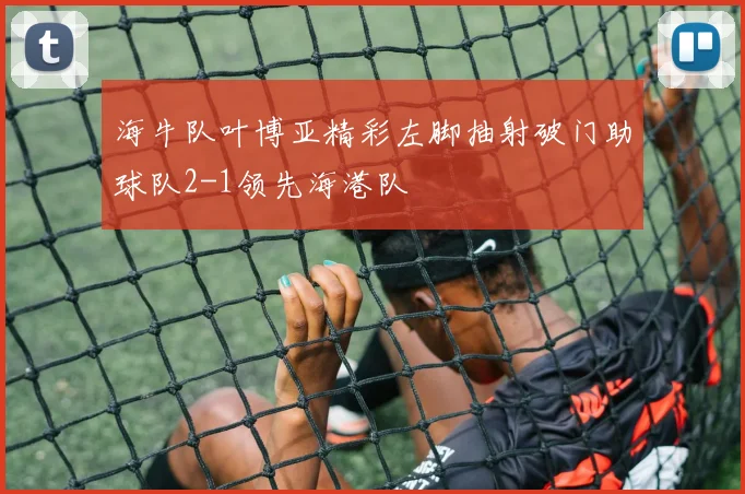 海牛队叶博亚精彩左脚抽射破门助球队2-1领先海港队