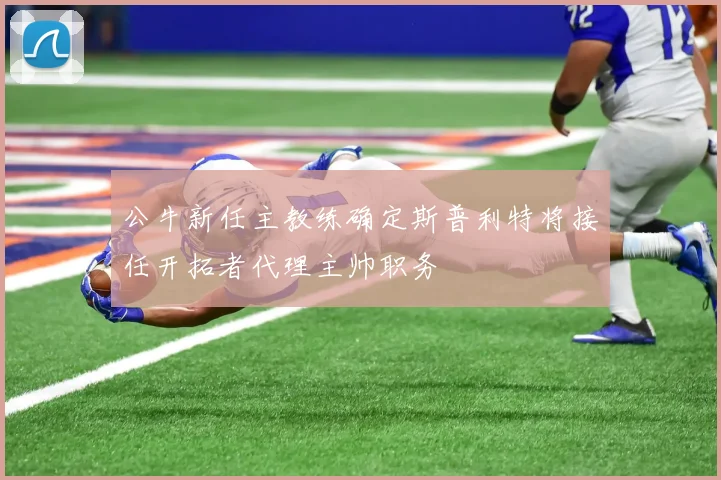 公牛新任主教练确定斯普利特将接任开拓者代理主帅职务